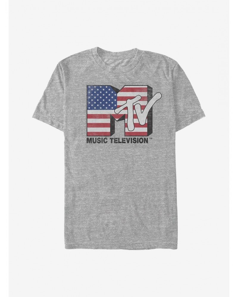 MTV American Flag T-Shirt $8.22 T-Shirts