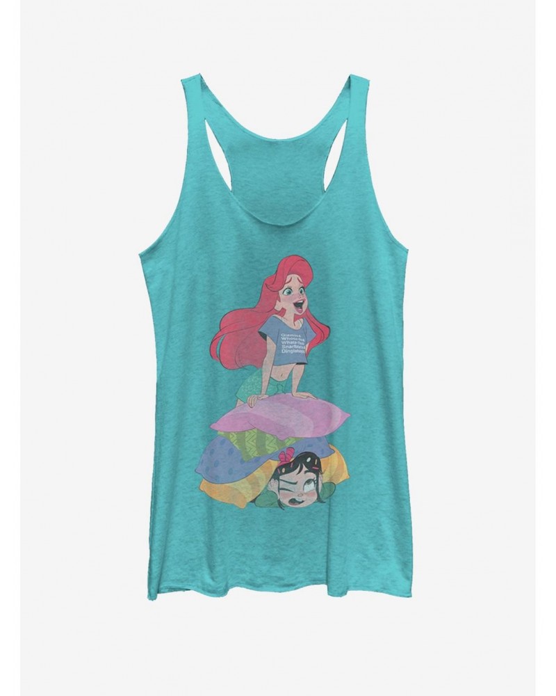 Disney Ralph Breaks The Internet Singing Ariel Girls Tank Top $7.04 Tops