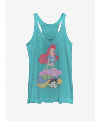 Disney Ralph Breaks The Internet Singing Ariel Girls Tank Top $7.04 Tops