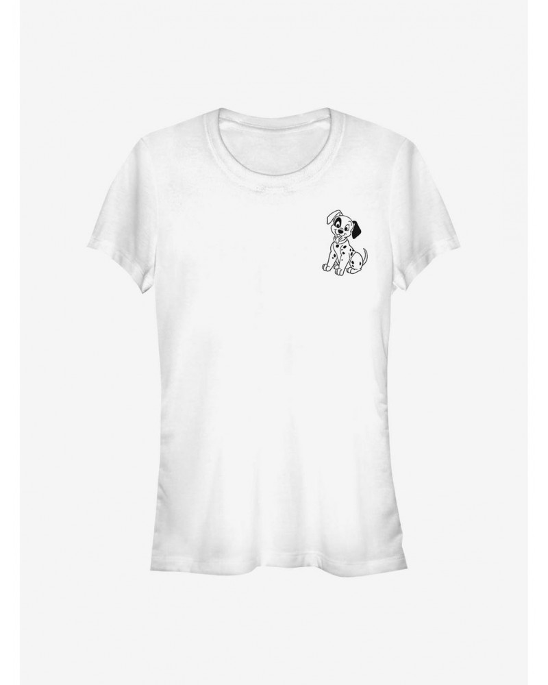 Disney 101 Dalmatians Patch Line Girls T-Shirt $6.31 T-Shirts