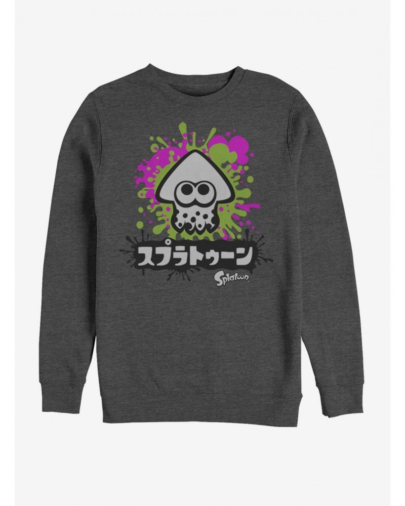 Nintendo Splatoon White Inkling Squid Sweatshirt $10.33 Sweatshirts