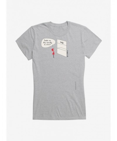 Nina And Other Little Things FAQ Girls T-Shirt $8.19 T-Shirts