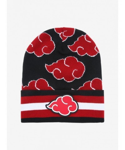 Naruto Shippuden Akatsuki Cloud Stripe Beanie $4.06 Beanies