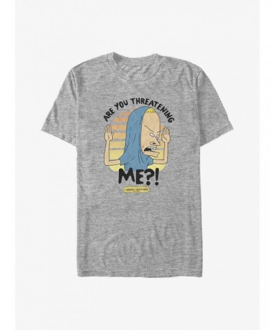 Beavis and Butt-Head Are You Threatening Me? Big & Tall T-Shirt $10.76 T-Shirts