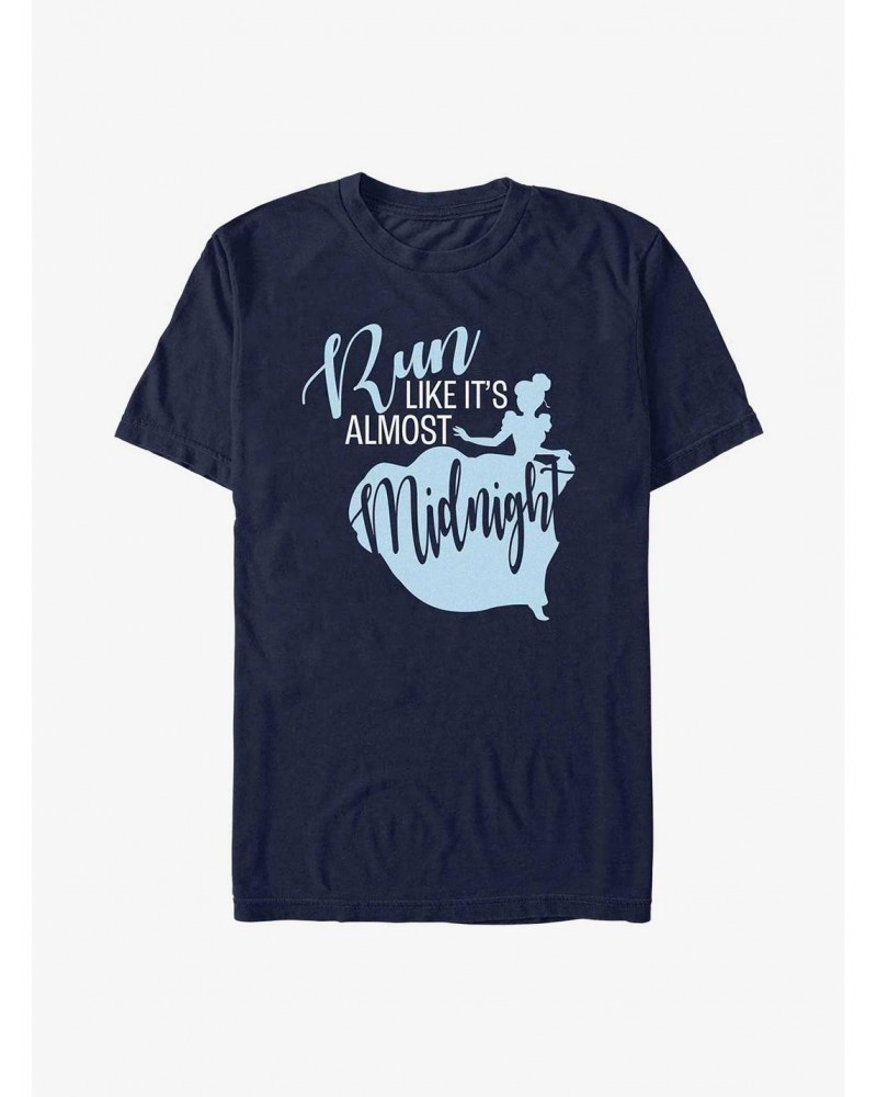 Disney Cinderella Run Like It's Midnight T-Shirt $9.32 T-Shirts