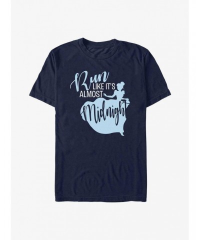 Disney Cinderella Run Like It's Midnight T-Shirt $9.32 T-Shirts