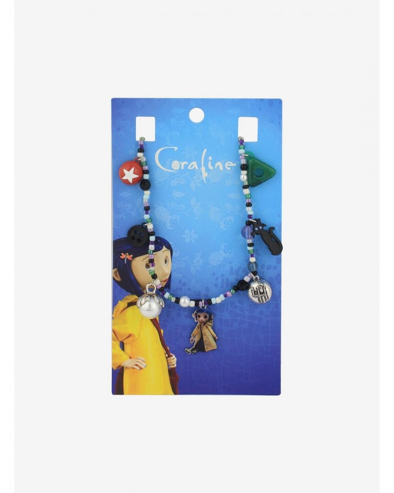 Coraline Charms Beaded Necklace $5.93 Necklaces