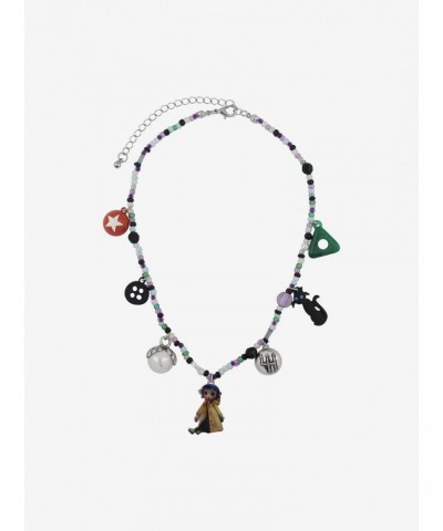 Coraline Charms Beaded Necklace $5.93 Necklaces