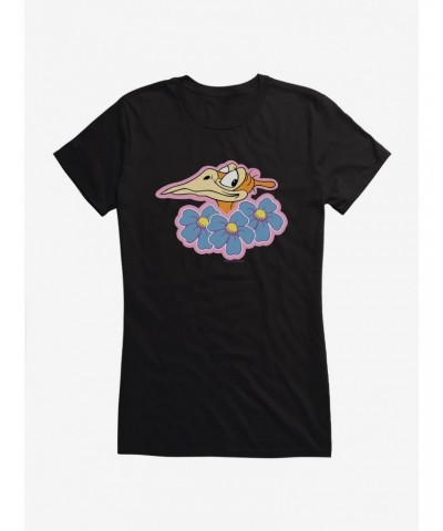 The Land Before Time Petrie Flowers Girls T-Shirt $8.57 T-Shirts