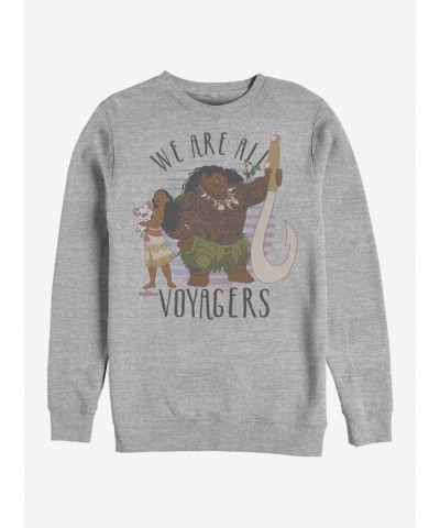 Disney Moana We Are All Voyagers Sweatshirt $13.28 Sweatshirts