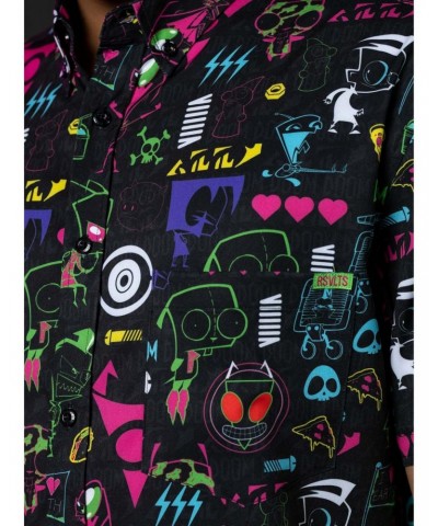 RSVLTS Invader Zim Operation Impending Doom 2 KUNUFLEX Short Sleeve Shirt $32.61 Shirts