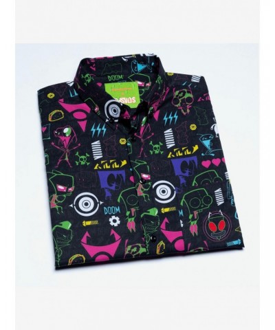 RSVLTS Invader Zim Operation Impending Doom 2 KUNUFLEX Short Sleeve Shirt $32.61 Shirts