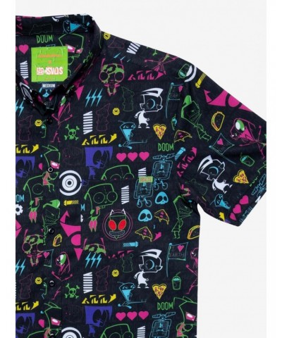 RSVLTS Invader Zim Operation Impending Doom 2 KUNUFLEX Short Sleeve Shirt $32.61 Shirts