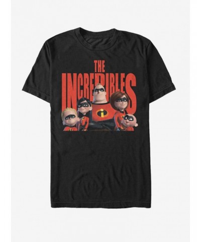 Disney Pixar The Incredibles Family Portrait T-Shirt $6.37 T-Shirts