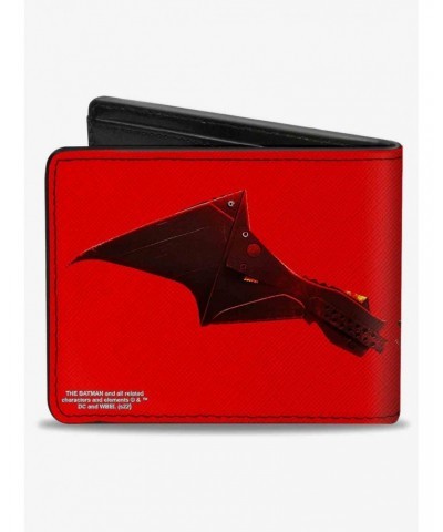 DC Comics The Batman Movie Bat Wings Weathered Bifold Wallet $7.94 Wallets