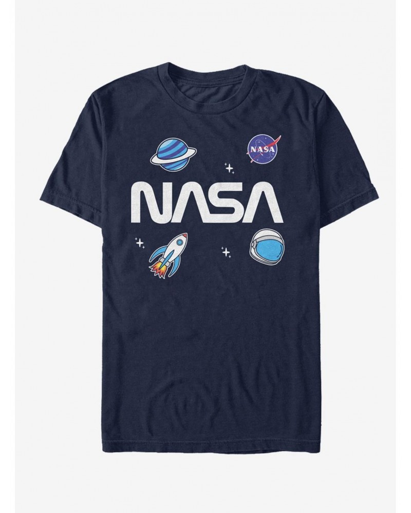 NASA Logo Space Emoji T-Shirt $9.37 T-Shirts