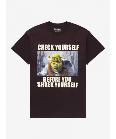 Shrek Check Yourself T-Shirt $8.41 T-Shirts