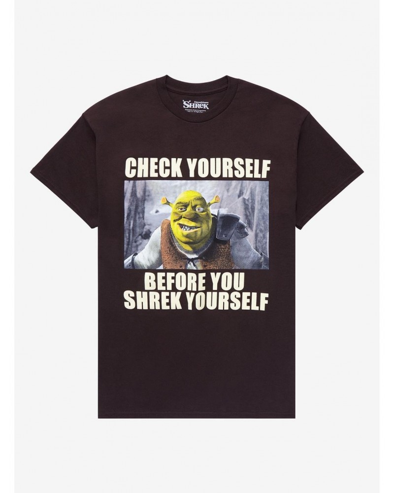 Shrek Check Yourself T-Shirt $8.41 T-Shirts