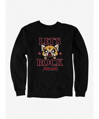 Aggretsuko Let's Rock Sweatshirt $11.22 Sweatshirts