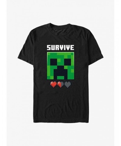 Minecraft Survive T-Shirt $8.22 T-Shirts