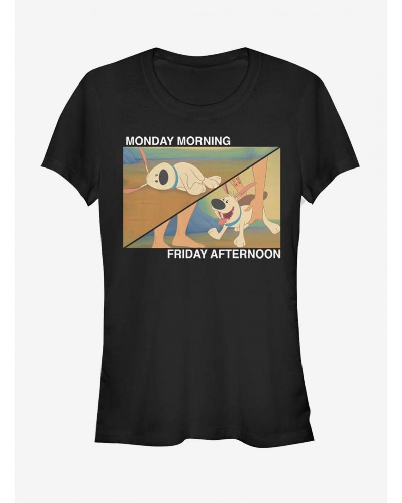 Disney Mulan Little Brother Monday And Friday Girls T-Shirt $8.37 T-Shirts