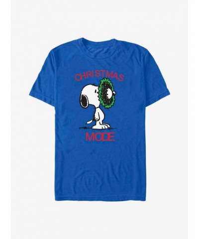 Peanuts Snoopy Christmas Mode T-Shirt $8.37 T-Shirts