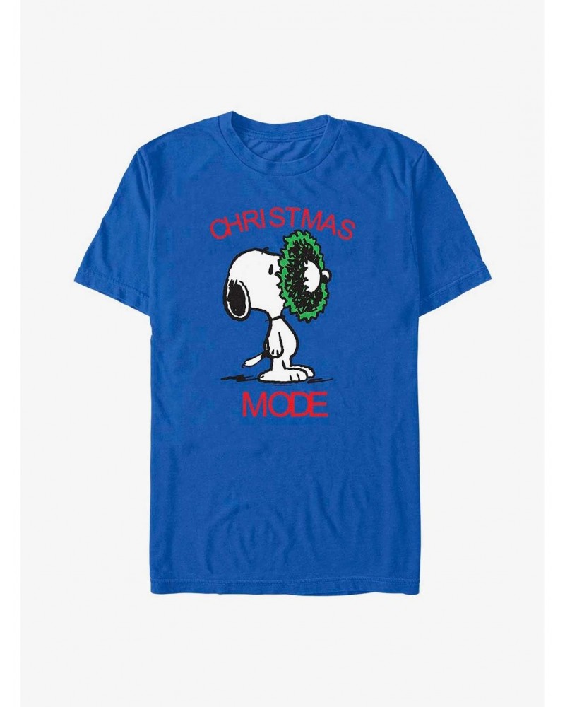 Peanuts Snoopy Christmas Mode T-Shirt $8.37 T-Shirts