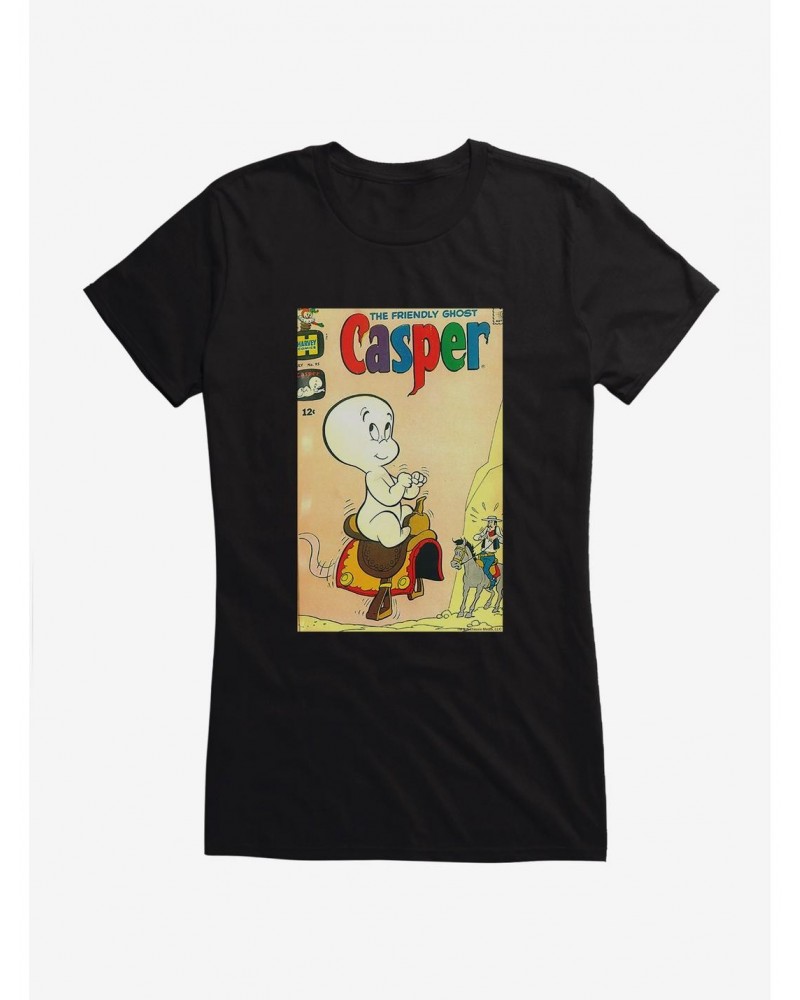 Casper The Friendly Ghost Riding Along Girls T-Shirt $10.71 T-Shirts