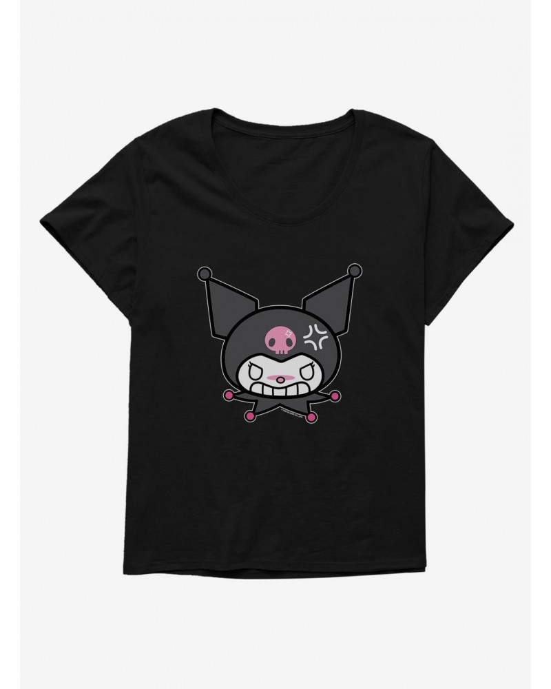 Kuromi All Anger Girls T-Shirt Plus Size $7.40 T-Shirts