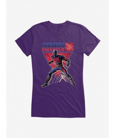 DC Comics Black Adam Atom Smasher Girls T-Shirt $6.77 T-Shirts