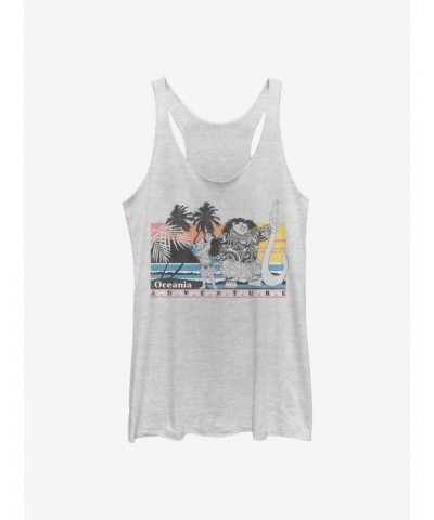 Disney Moana Oceania Adventure Girls Tank $6.84 Tanks