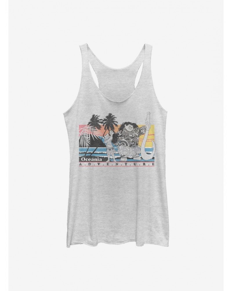 Disney Moana Oceania Adventure Girls Tank $6.84 Tanks