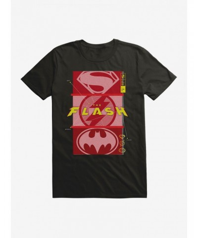 The Flash Trio Hero Symbols T-Shirt $8.03 T-Shirts