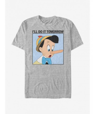 Disney Pinocchio Do It Tomorrow T-Shirt $7.19 T-Shirts