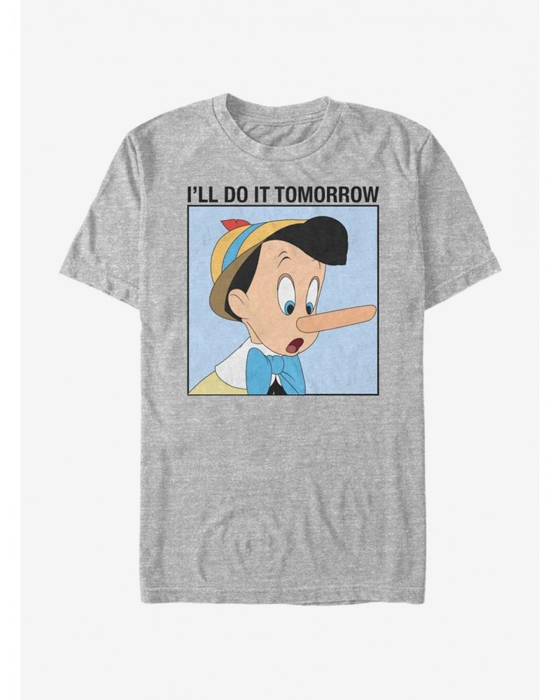 Disney Pinocchio Do It Tomorrow T-Shirt $7.19 T-Shirts