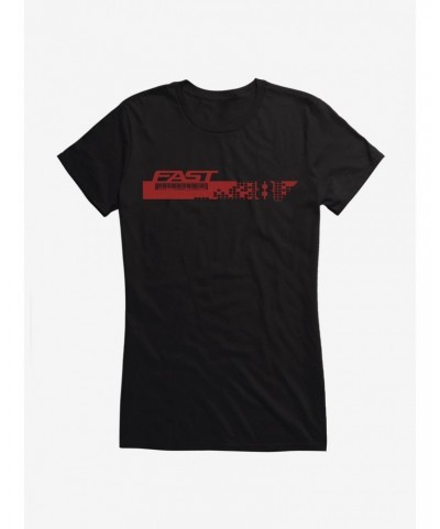 The Fate Of The Furious Fast 8 Scenery Logo Girls T-Shirt $9.56 T-Shirts