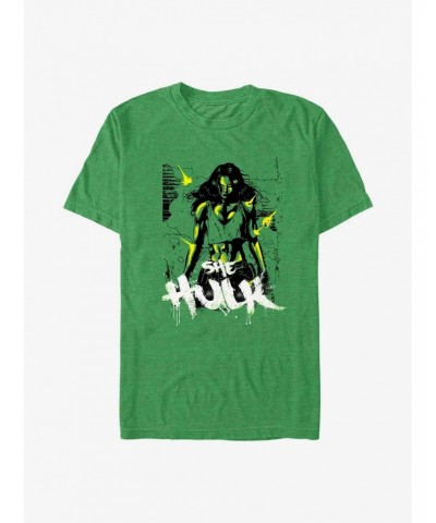 Marvel She Hulk Invincible Green T-Shirt $8.60 T-Shirts