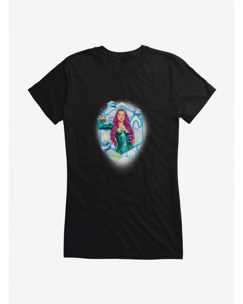 DC Comics Aquaman Princess Watercolor Girls T-Shirt $7.57 T-Shirts