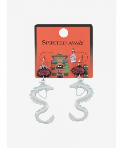 Studio Ghibli Spirited Away Haku & Flower Drop Earrings $3.07 Earrings