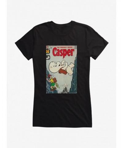 Casper The Friendly Ghost Mountain Walker Comic Cover Girls T-Shirt $9.96 T-Shirts