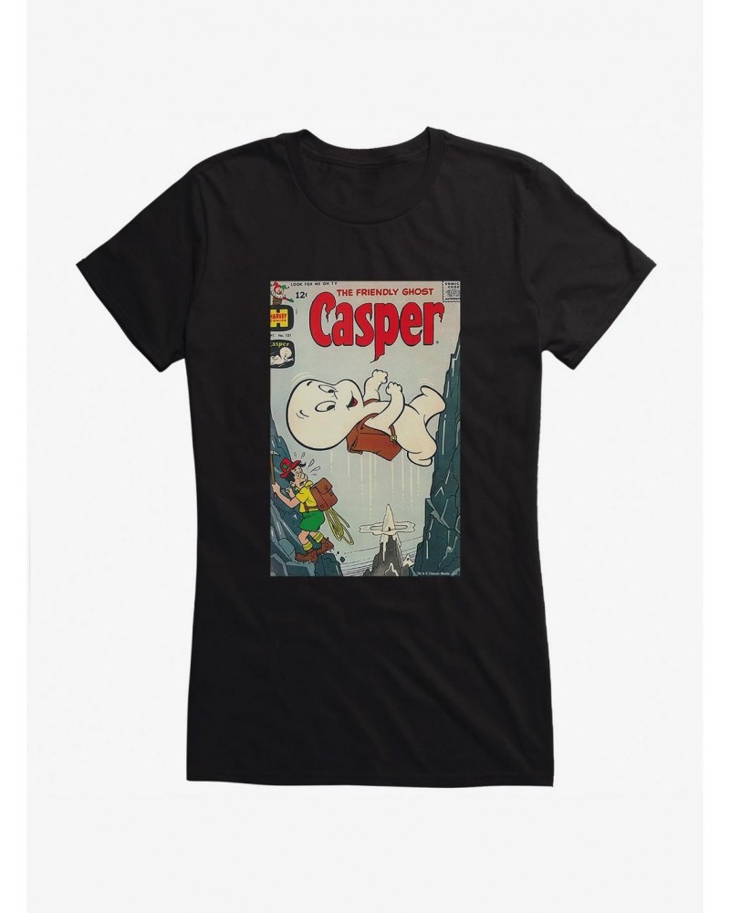 Casper The Friendly Ghost Mountain Walker Comic Cover Girls T-Shirt $9.96 T-Shirts