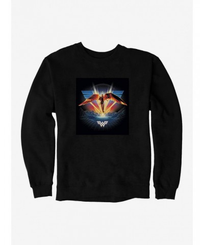 DC Comics Wonder Woman 1984 Gold Armor Winged Sweatshirt $9.74 Sweatshirts