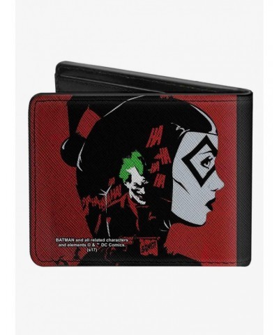 DC Comics Catwoman Batman Harley Quinn Joker Bifold Wallet $7.73 Wallets