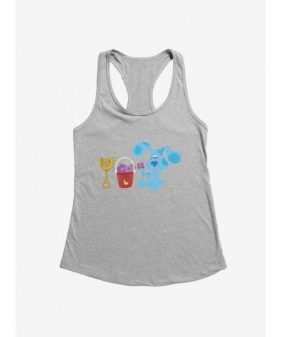 Blue's Clues Shovel And Pail Flower Picking Girls Tank $10.21 Tanks