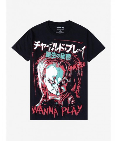 Chucky Japanese Jumbo Print T-Shirt $9.46 T-Shirts