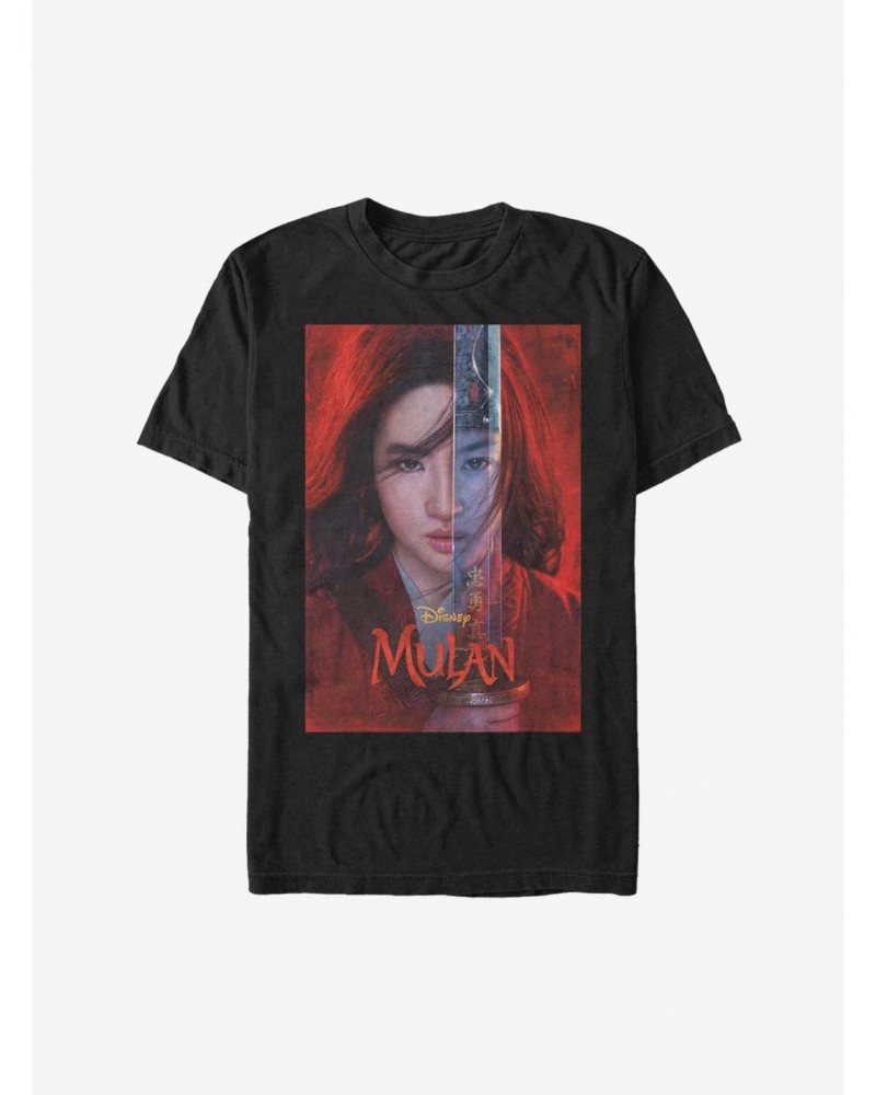 Disney Mulan Live Action Movie Poster T-Shirt $7.27 T-Shirts