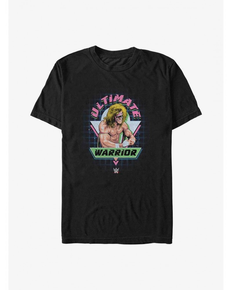 WWE Ultimate Warrior Retro Logo T-Shirt $7.07 T-Shirts