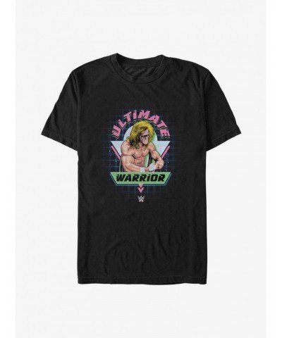 WWE Ultimate Warrior Retro Logo T-Shirt $7.07 T-Shirts