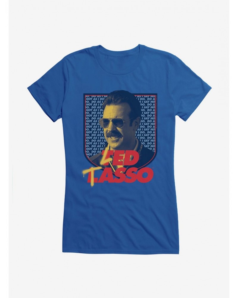 Ted Lasso Led Tasso Girls T-Shirt $6.77 T-Shirts