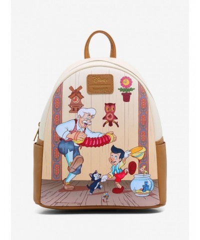 Loungefly Disney Pinocchio Dancing Mini Backpack $17.19 Backpacks